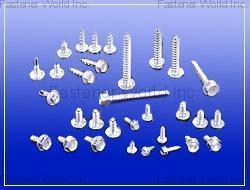 WAYNETEL INDUSTRIAL CO., LTD.  , INDENTED HEX / WASHER HEAD SHEET METAL SCREWS , Sheet Metal Screws