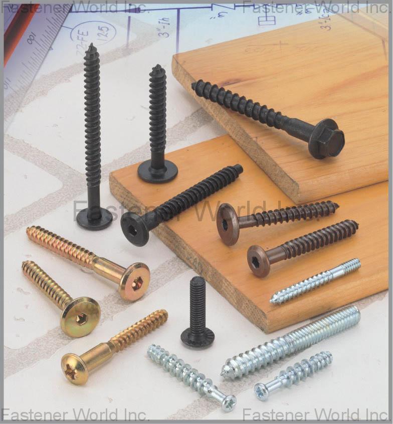 STEEL STONE CO., LTD.  , Joint Connector Bolt (Wood Thread), Hex-Washer Head Screw, Hanger Bolt, K/D Fitting (Assembly Bolt) , Hanger Bolts