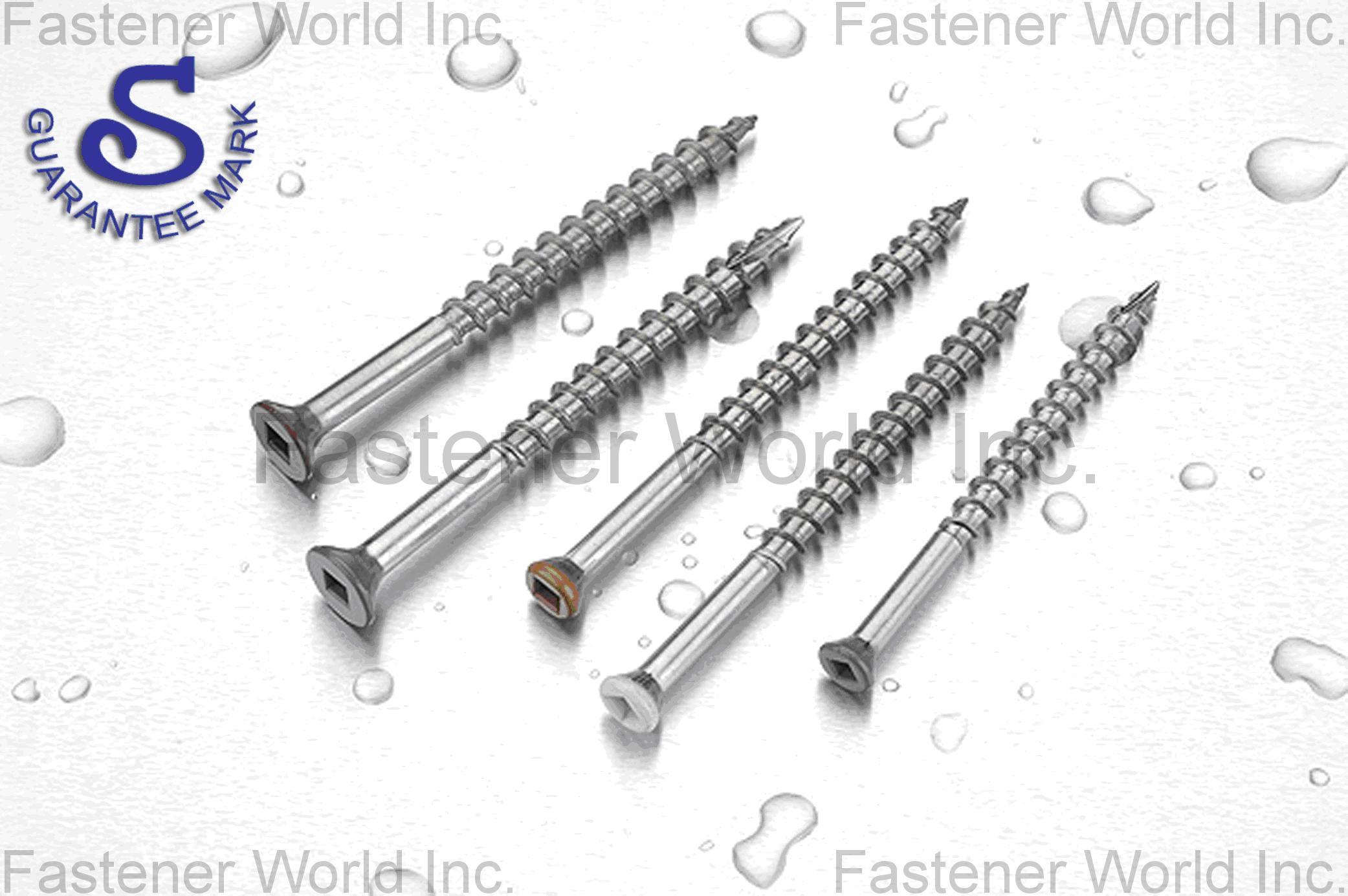 SHEH FUNG SCREWS CO., LTD.  , DECKING SCREW , Deck Screws