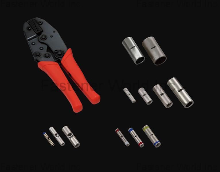 UTA AUTO INDUSTRIAL CO., LTD. , Bare Terminal Crimping Tool - Butt Splice  (CT-02) , Auto Repair Tools