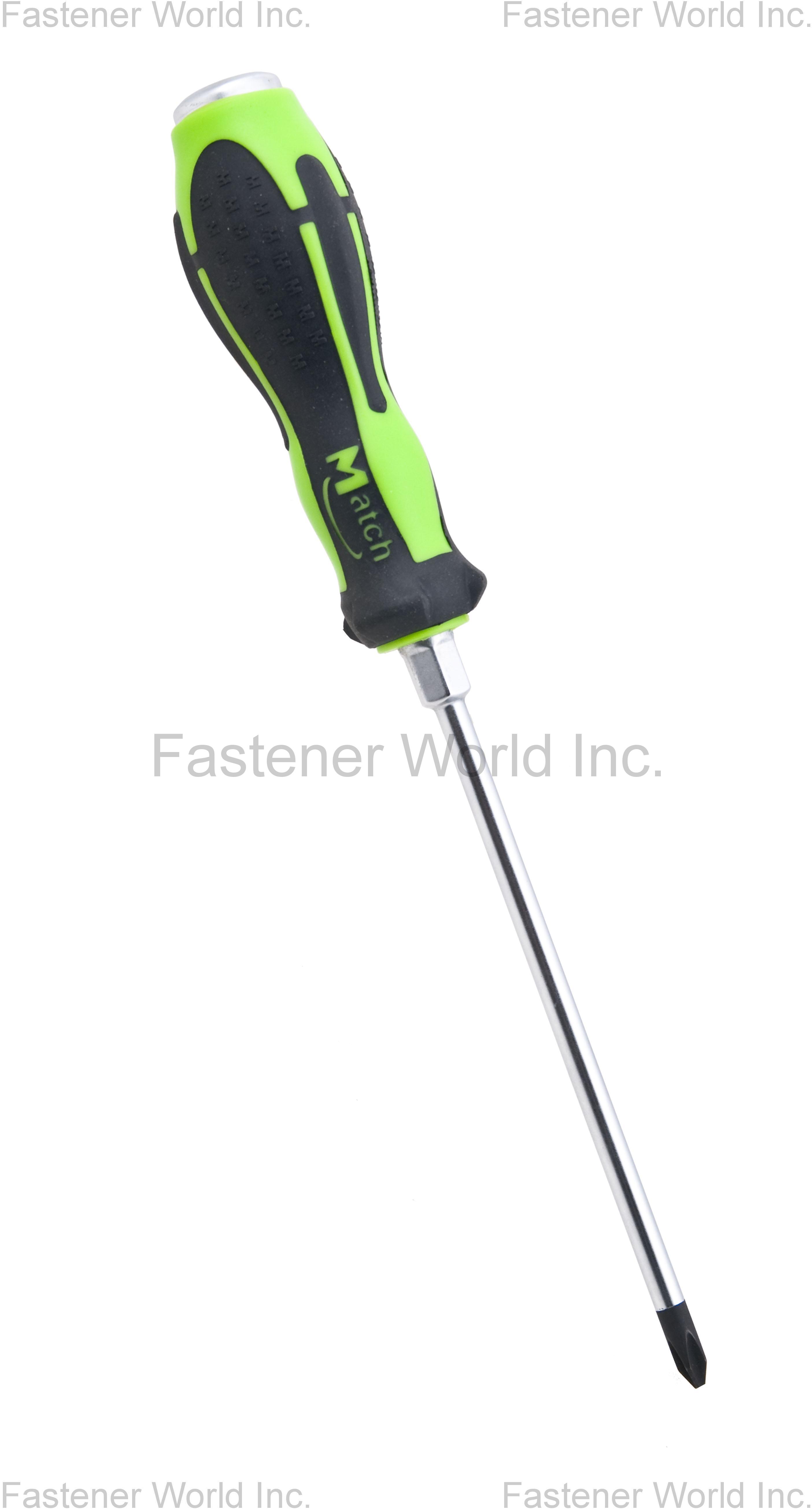 MATCH HARDWARE CO., LTD. , Screwdrivers
