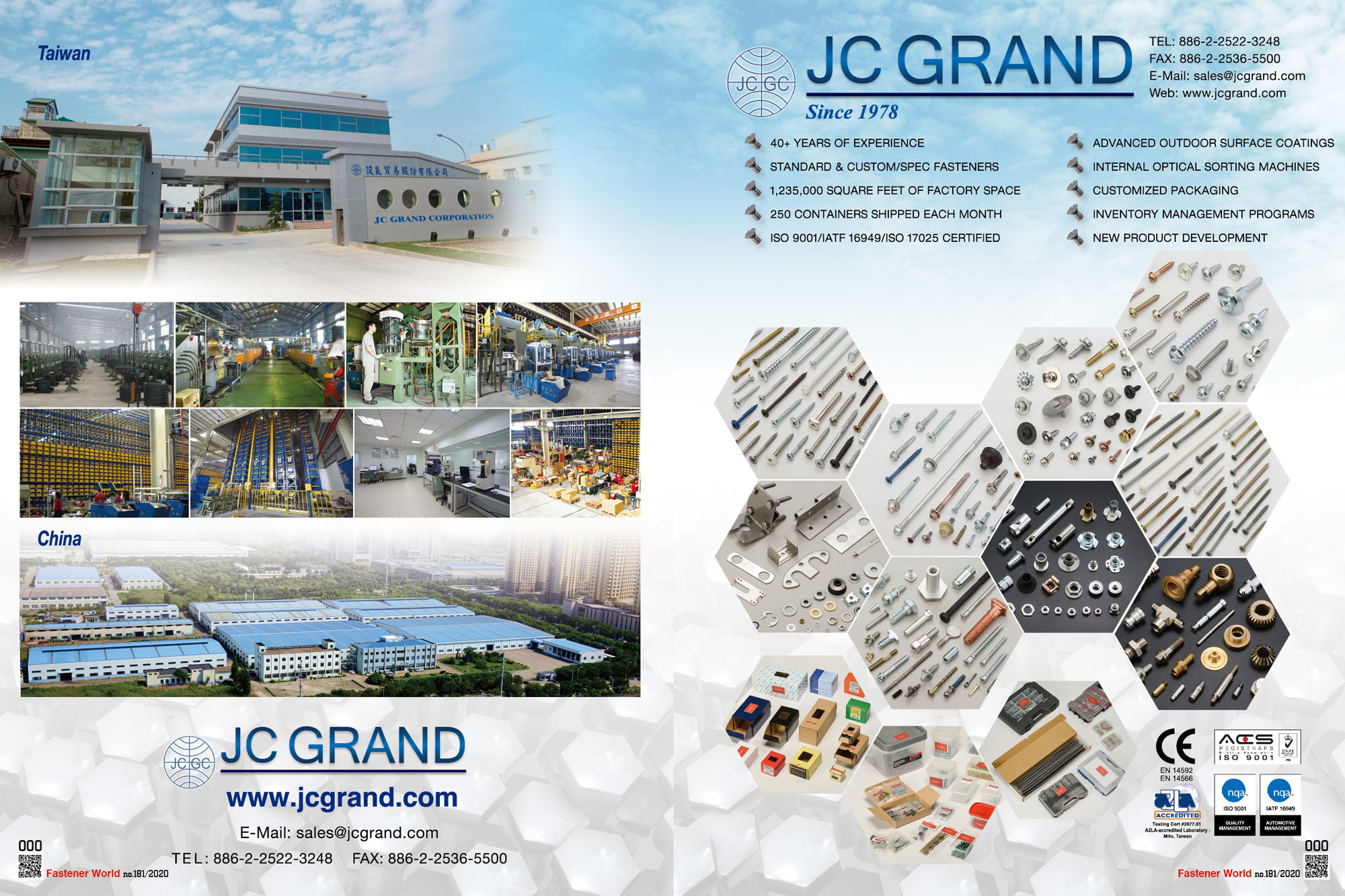 All Kinds of Screws_J.C. GRAND CORPORATION (JC) J.C. GRAND CORPORATION (JC)