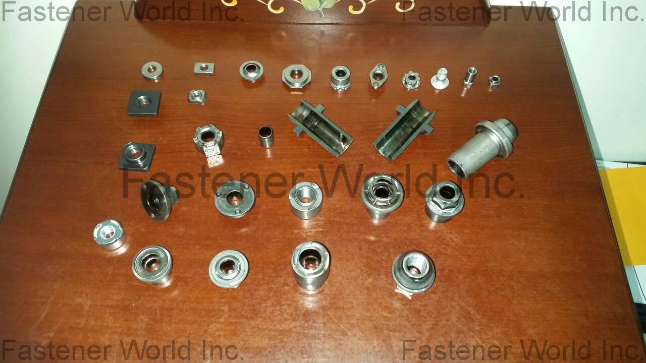 YI CHUN ENTERPRISE CO., LTD.  , Set Screws, Socket Cap Screws, Special Screws, Cage Nuts, Spot Weld Nuts, Stamped T Nuts, Rivet Nuts, Air Pull-setter, Stamping, Clip (U Nuts), Stamped Weld Nuts