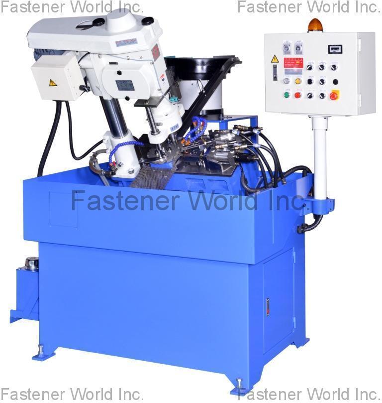 JAR HON MACHINERY CO., LTD. , JT-6516E(2S) Auto Feeding Tapping Machine , Nuts Tapping Machine