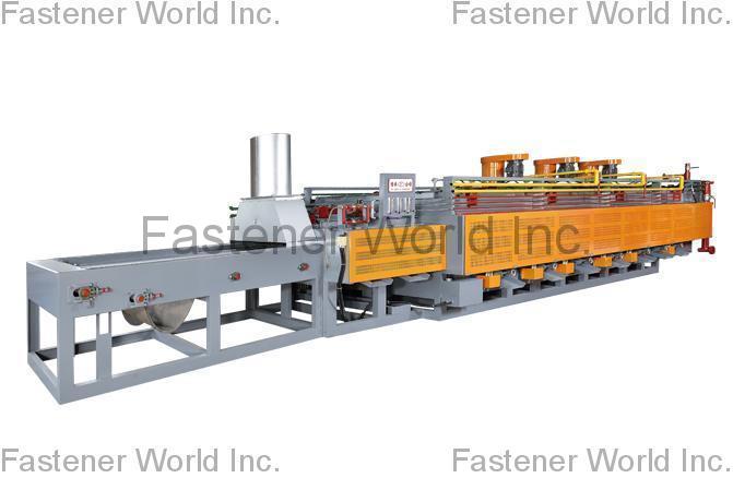 CHING HAIR CO., LTD. , CONTINUOUS CARBURIZING QUENCHING FURNACE , Heat Treatment Furnace