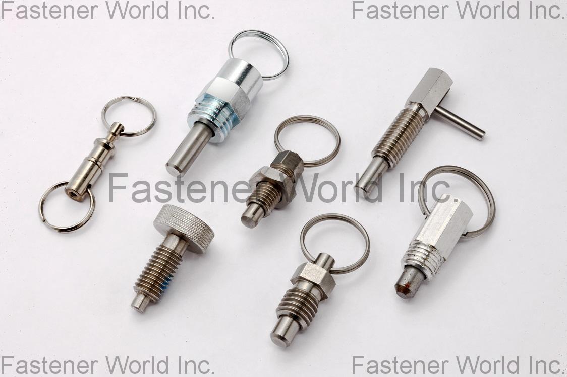 JIN KOU ENTERPRISE CO., LTD. , Plunger, Pull Pin , Locating Pins