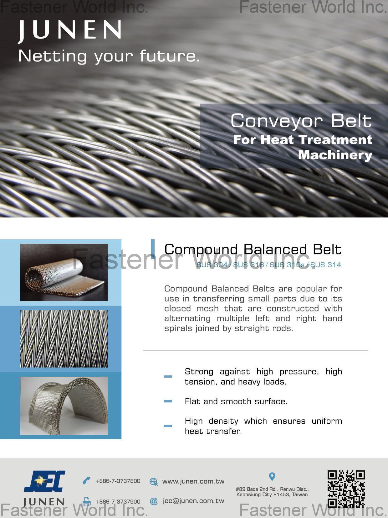 Conveyor Belt_JUN-EN ENTERPRISE CORPORATION JUN-EN ENTERPRISE CORPORATION