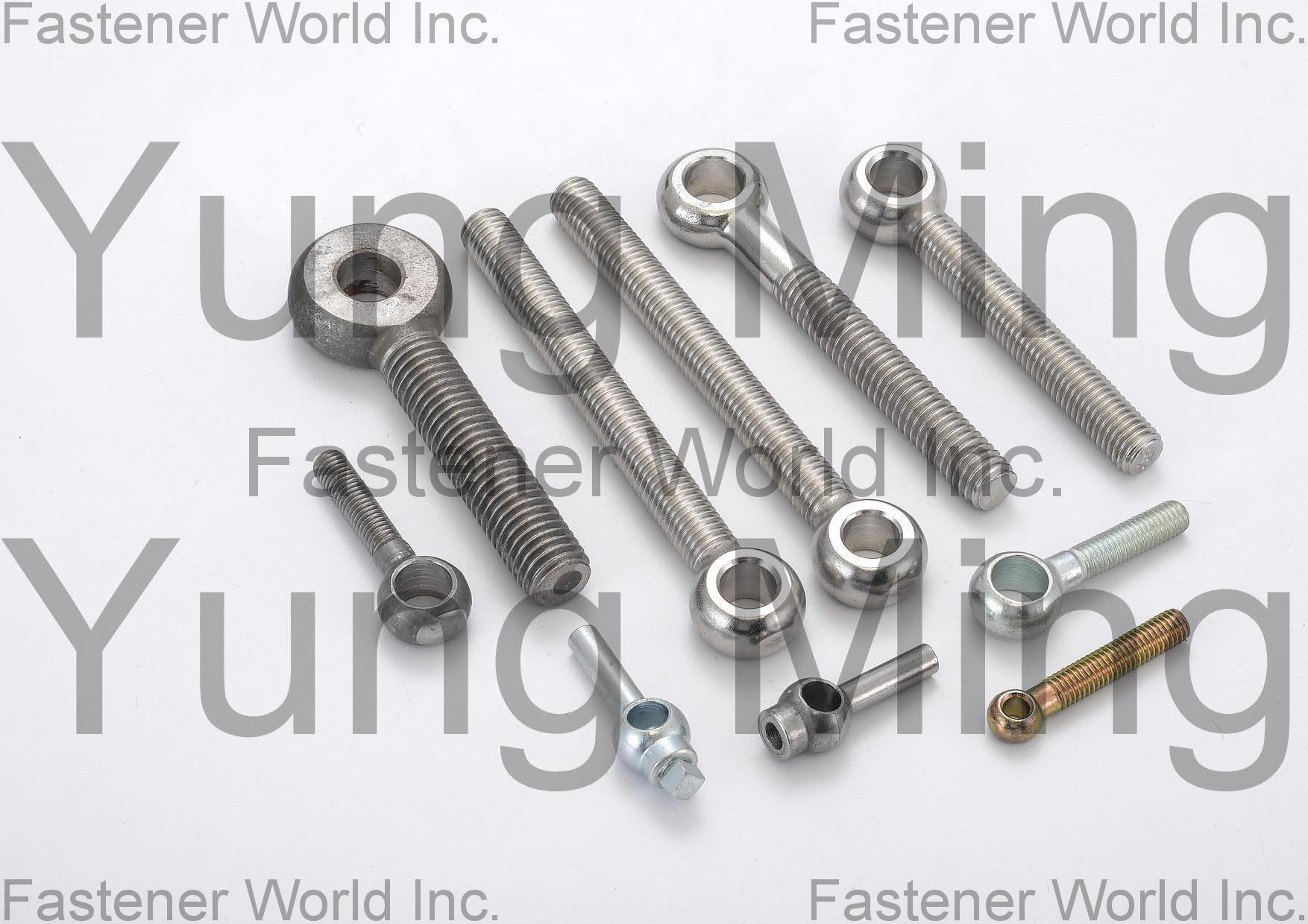 YUNG MING FASTENER INDUSTRIAL CO., LTD. , DIN 444 , Eye Bolts