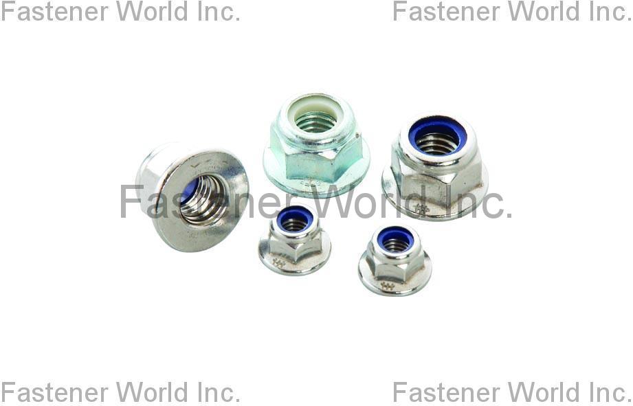 LU CHU SHIN YEE WORKS CO., LTD.  , Stainless Steel Flange Nylon Insert Lock Nuts