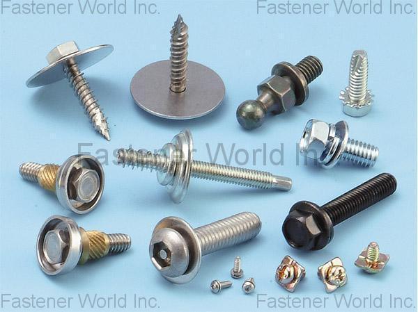 A. JATE STEEL CO., LTD.  , Sems series , SEMS Screws