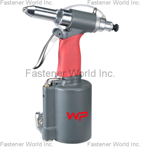 WIN POWMAX CORP. (WELIH TOOLS CO., LTD.) , 3/16” Air hydraulic riveter W/ vacuum , Pneumatic/hydraulic Riveters