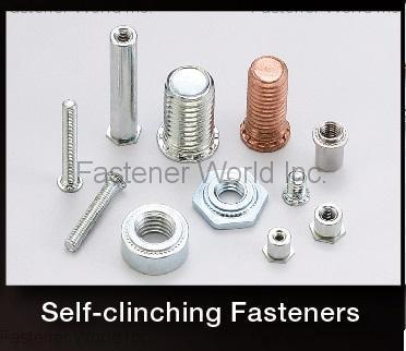 FU KAI FASTENER ENTERPRISE CO., LTD. , SELF-CLINCHING SCREWS, TOOTHED SCREWS , Self-clinching Nuts