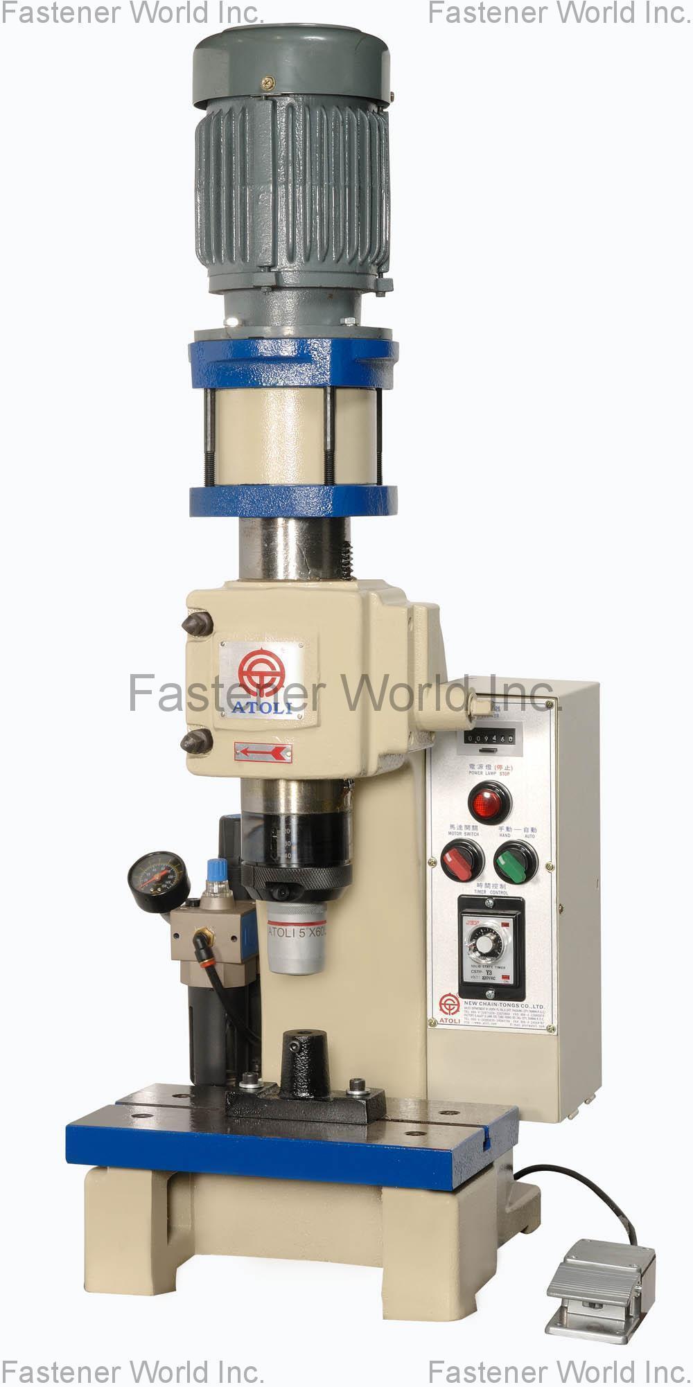 ATOLI MACHINERY CO., LTD. , Pneumatic Riveting Machine (TC-141) , Pneumatic/hydraulic Riveters