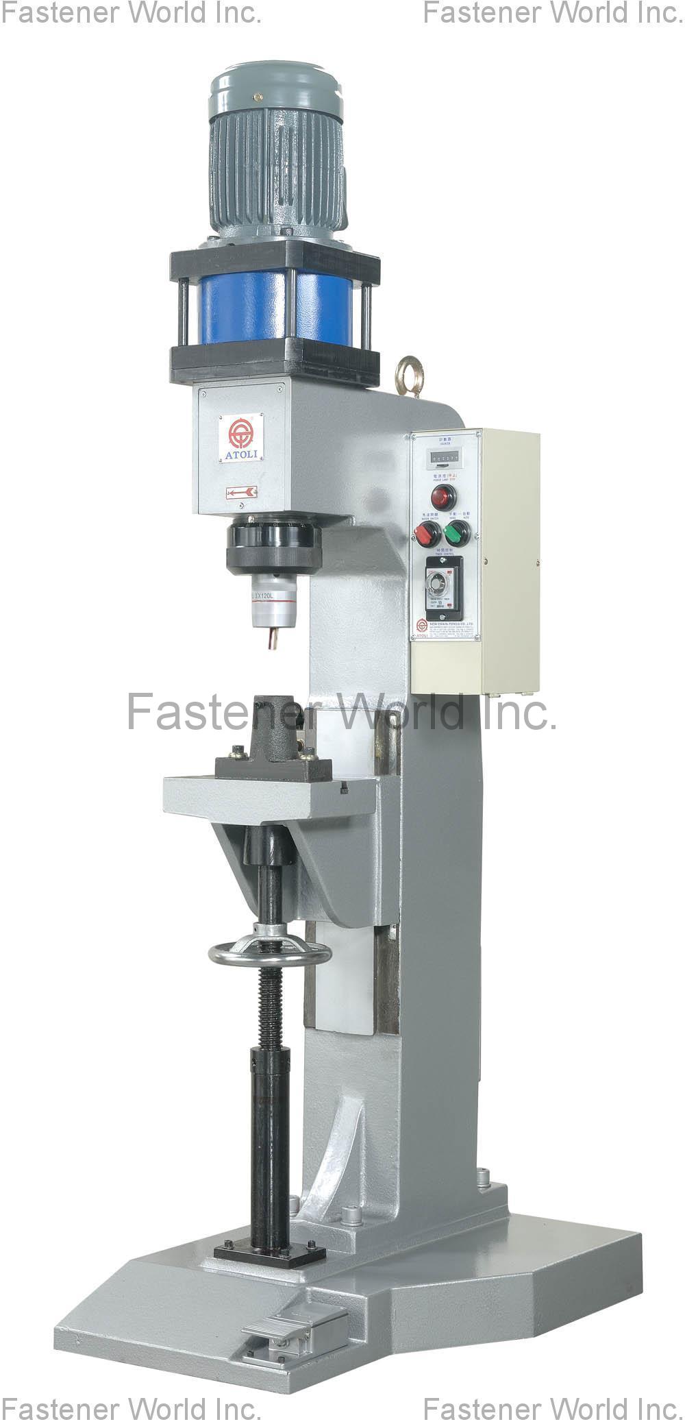 ATOLI MACHINERY CO., LTD. , Large Vertical Pneumatic Riveting Machine (TC-185) , Pneumatic/hydraulic Riveters