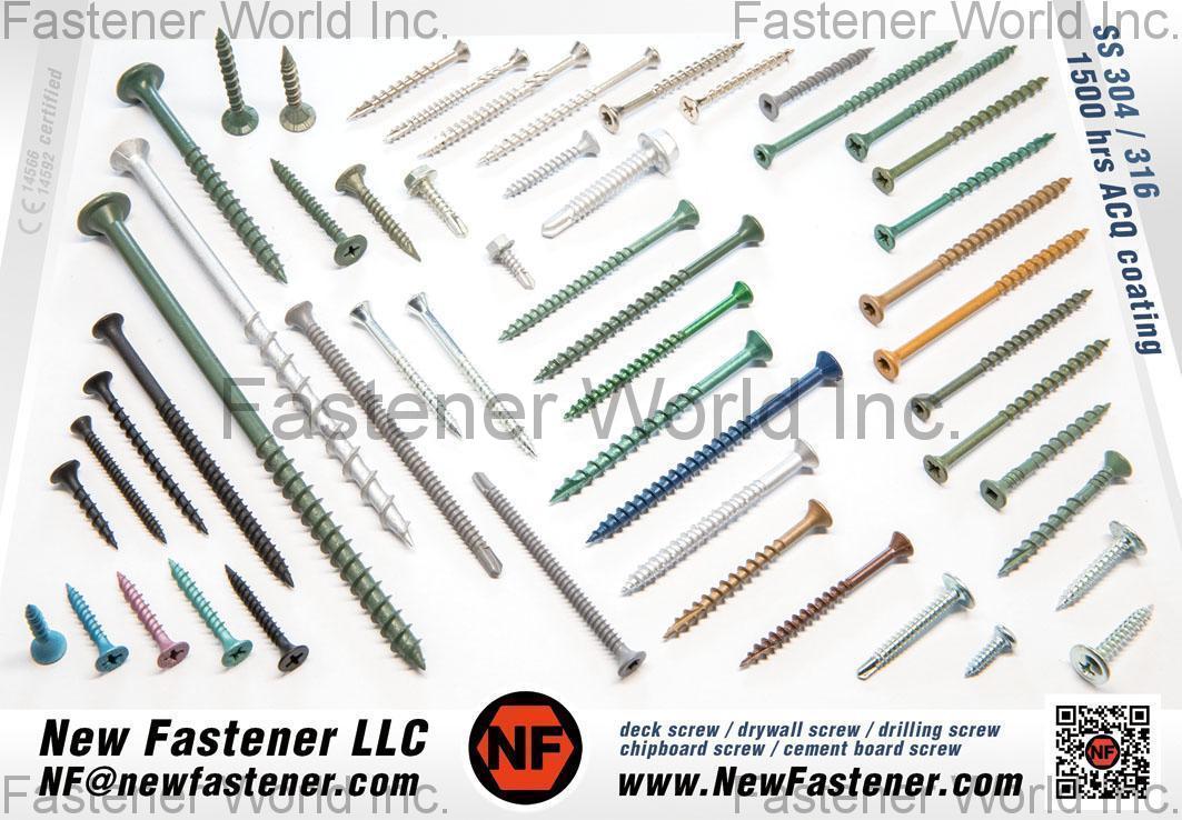 Deck Screws, Drywall Screws, Drilling Screws, Chipboard Screws, Cement Board Screws_New Fastener LLC New Fastener LLC