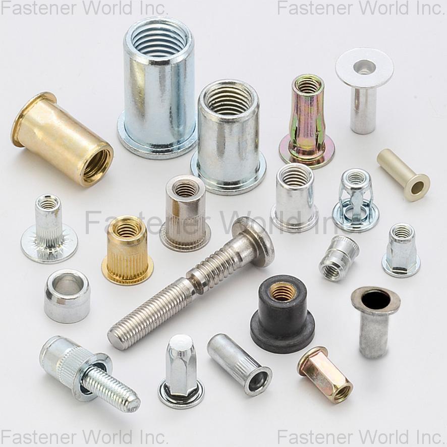 金祐昇實業有限公司 (J. T. Fasteners Supply Co., Ltd.)  , Riveting Parts , 鉚釘