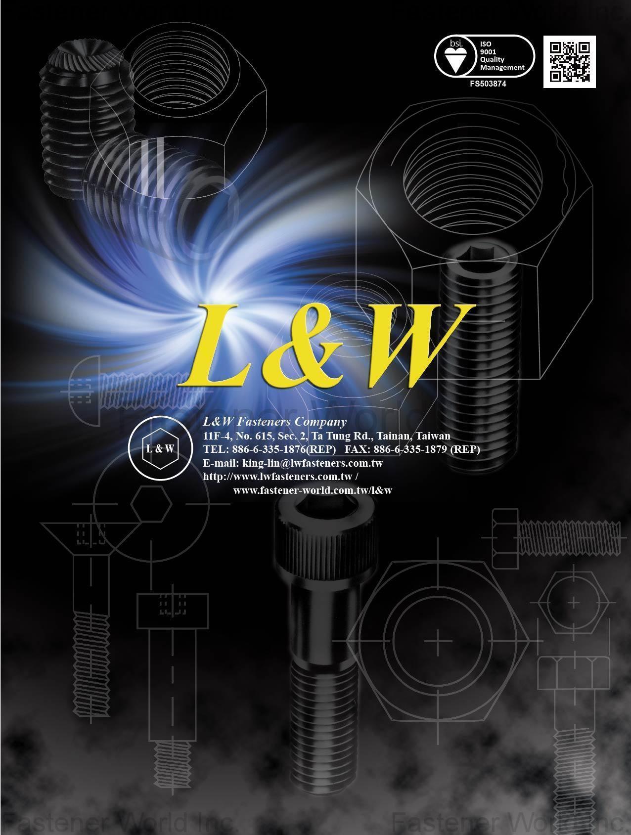 L & W FASTENERS COMPANY , All Kinds of Screws , All Kinds of Screws