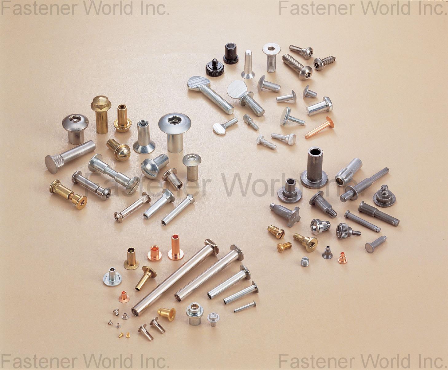 FONTEC SCREWS CO., LTD.  , Semi-Tubular Rivets, Split Rivets, Eyelets, Special Rivets, Screws, Binder Post & Screw Sets , Special Screws