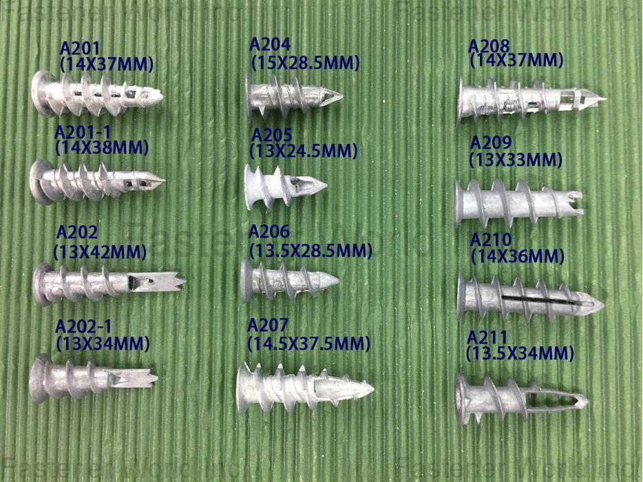 MAXTOOL INDUSTRIAL CO., LTD. , E-Z anchor zinc alloy(A201~A211) , Speed Anchor Zinc Alloy