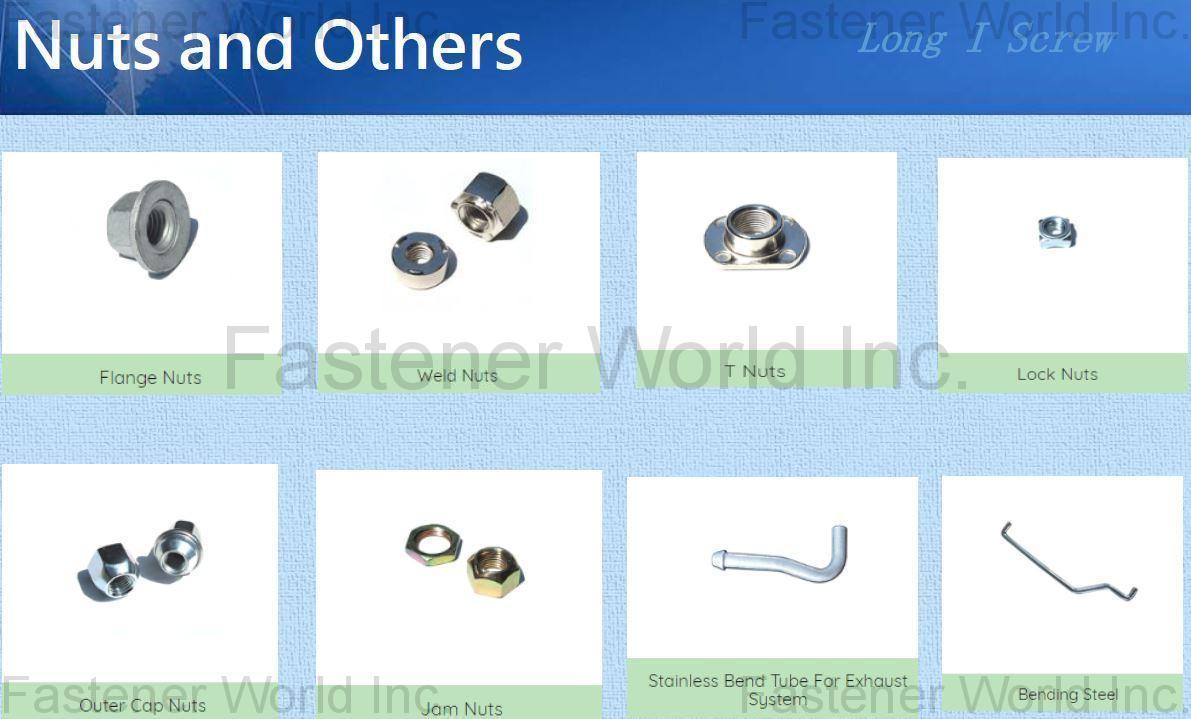 LONG I INDUSTRIAL CO., LTD. , Nuts and Others , All Kinds Of Nuts