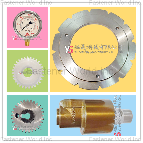 YI SHENG MACHINERY CO., LTD. , YS Self-drilling Screw Forming Machines parts , Self-drilling Screw Forming Machine