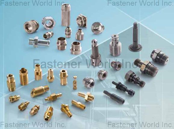 漢欣精機工業有限公司 , Various Pneumatic fittings, tubing joints, communication connectors and optoelectronic connectors. , 萬向接頭
