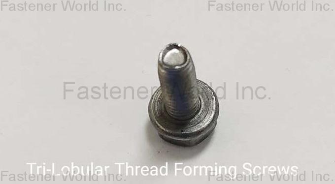 SHANG PENG CO., LTD. , Tri-lobular Thread forming Screws , Thread Forming Screws