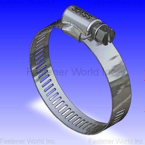 CHENG HENG INDUSTRIAL CO., LTD.  , HC1 hose clamp , Hose Clamps