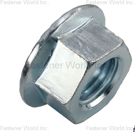 YUYAO AKF FASTENERS CO., LTD. , Hex Nut with Flange DIN6923 , Flange Nuts