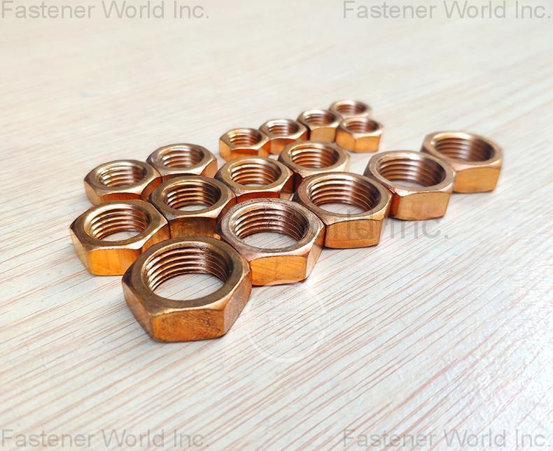 Chongqing Yushung Non-Ferrous Metals Co., Ltd. , Silicon bronze thin hex nuts in C65100