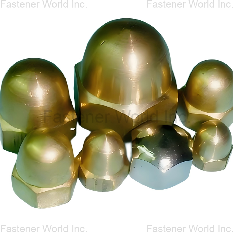 Chongqing Yushung Non-Ferrous Metals Co., Ltd. , Brass hex cap nuts Chongqing Yushung Non-Ferrous Metals Co., Ltd. , Brass hex cap nuts