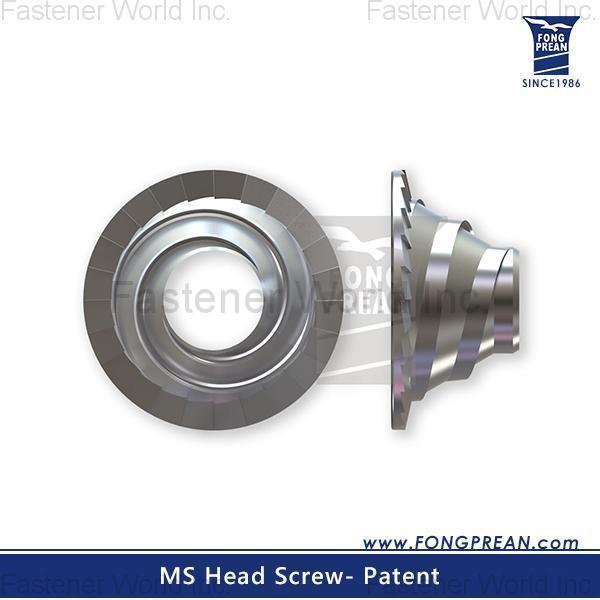 豐鵬工業股份有限公司 , MS Head Screw_Patent