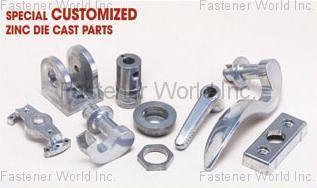 YAW MIN ENTERPRISE CORP. , SPECIAL CUSTOMIZED ZINC DIE CAST PARTS , Die Casting