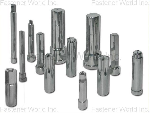 PIN SEN PRECISE CO., LTD. , Carbide Punches,Tubes,Dies,Six Lobes,Hexagon,Customized Punches