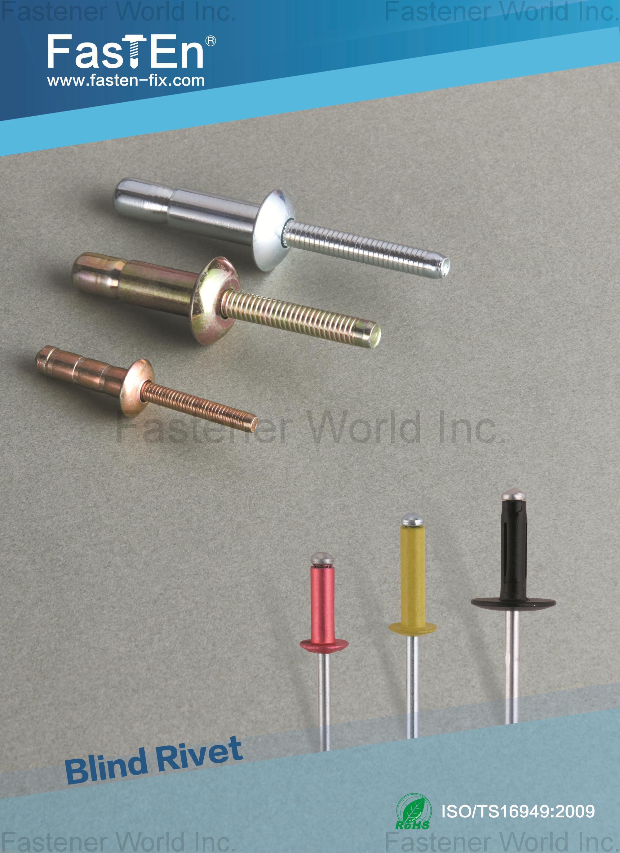 JIAXING FASTEN FIX CO., LIMITED , Blind Rivet