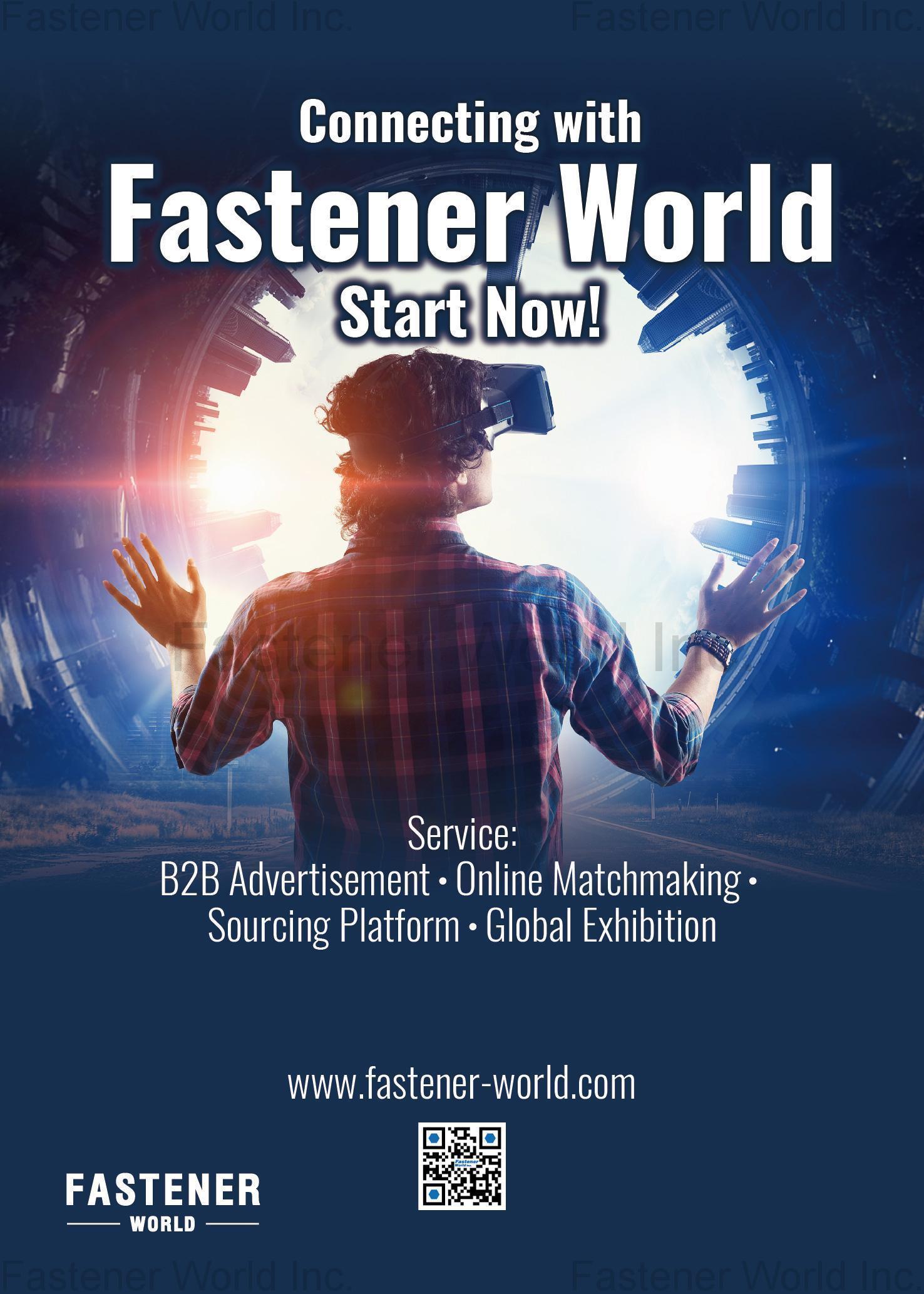 FASTENER WORLD INC. , B2B Advertisement, Online Matchmaking, Sourcing Platform, Global Exhibition