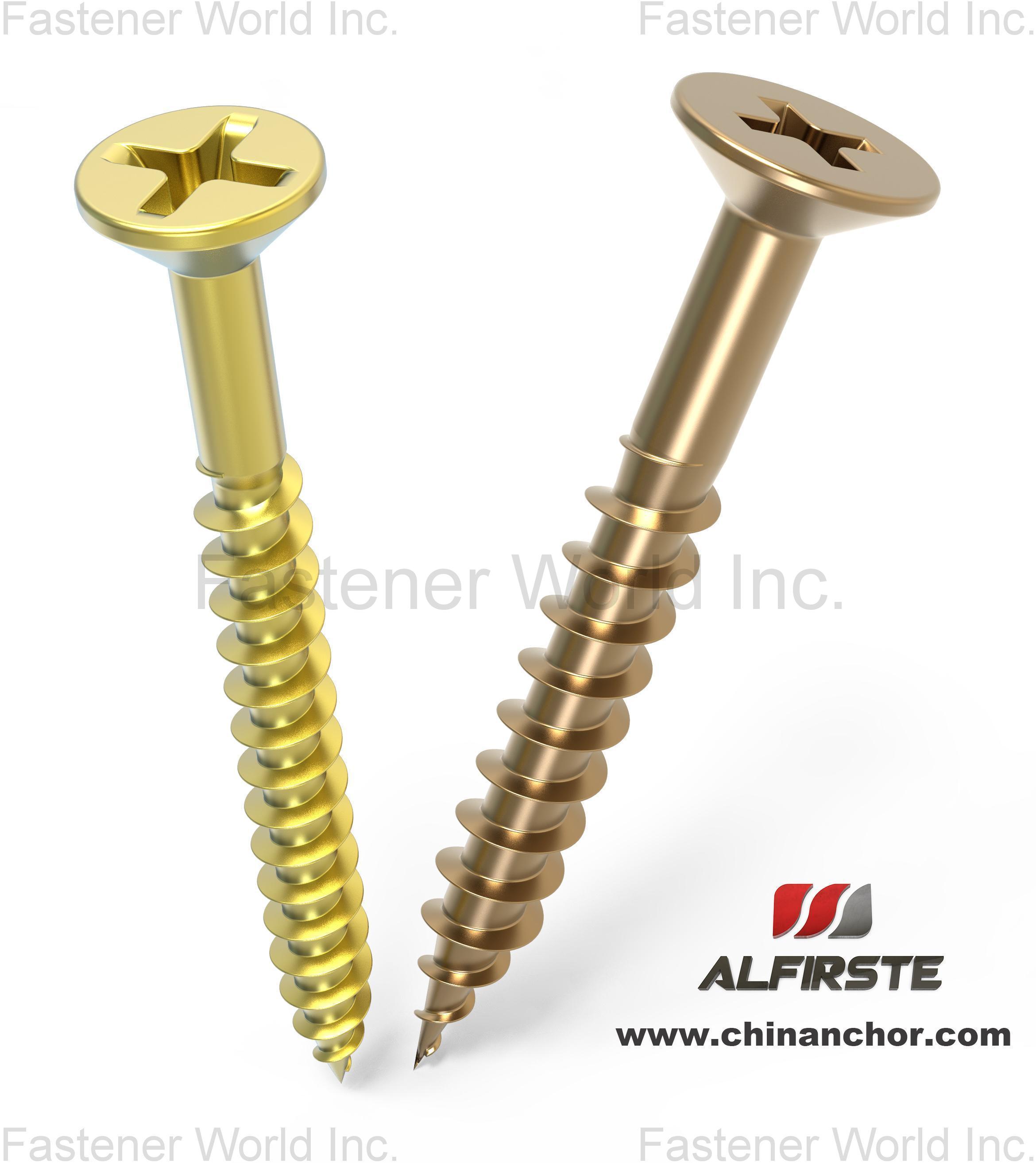 YUYAO ALFIRSTE HARDWARE CO., LTD , Chipboard screw