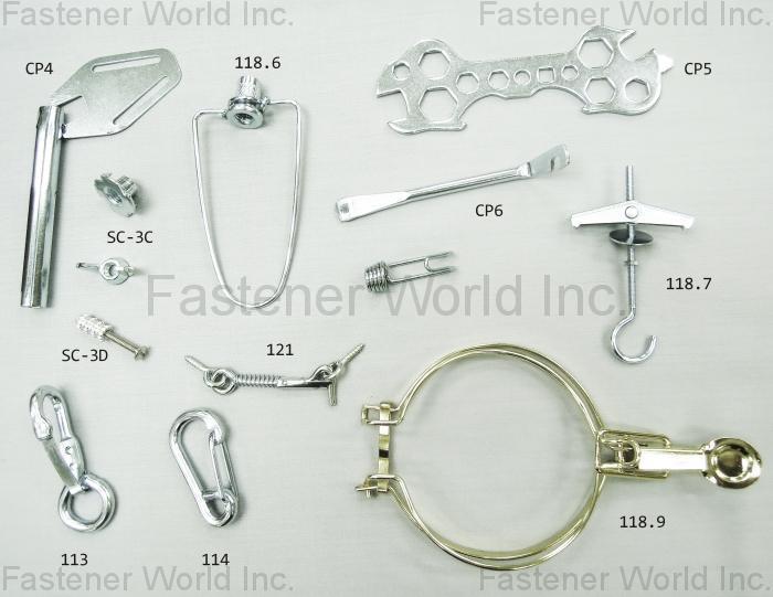 KINGBOLT METAL CO., LTD. , Ring Locker-113 Spring Snap