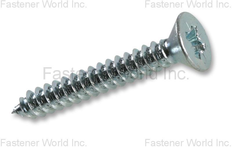 YUYAO AKF FASTENERS CO., LTD. , Cross Recessed Countersunk Head Tapping Screw(DIN7982)