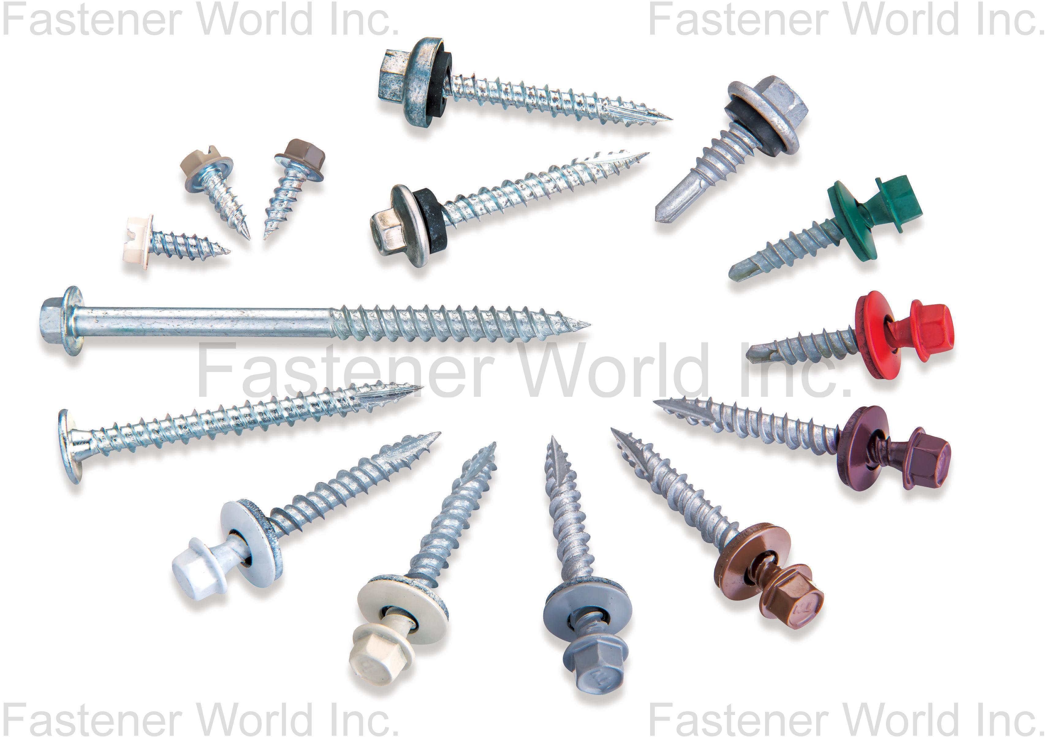 冠鑫貿易股份有限公司  , Roofing Screw/ Construction Screw/ Capped Screw