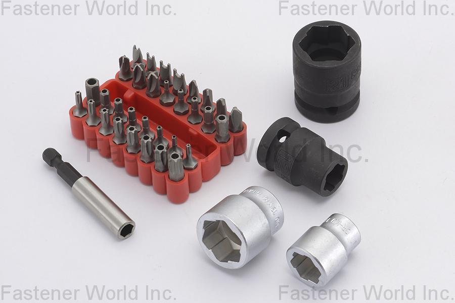 WAY WIN TOOLS TRADE COMPANY , 33 Pcs Bits, Non Slip Socket