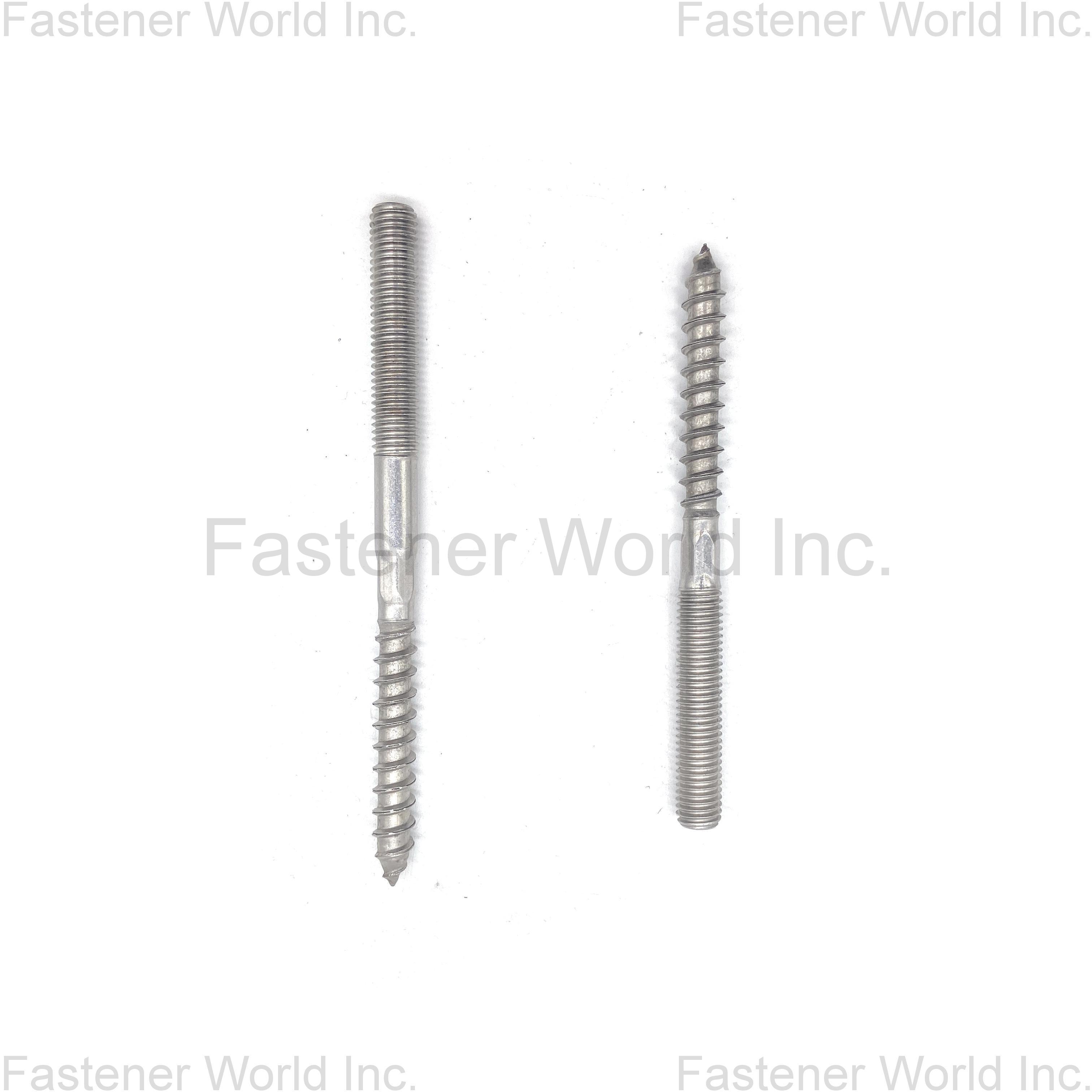 JIAXING HAINA FASTENER CO., LTD. , Hanger Bolts Double Threaded Self Tapping Wood Screws