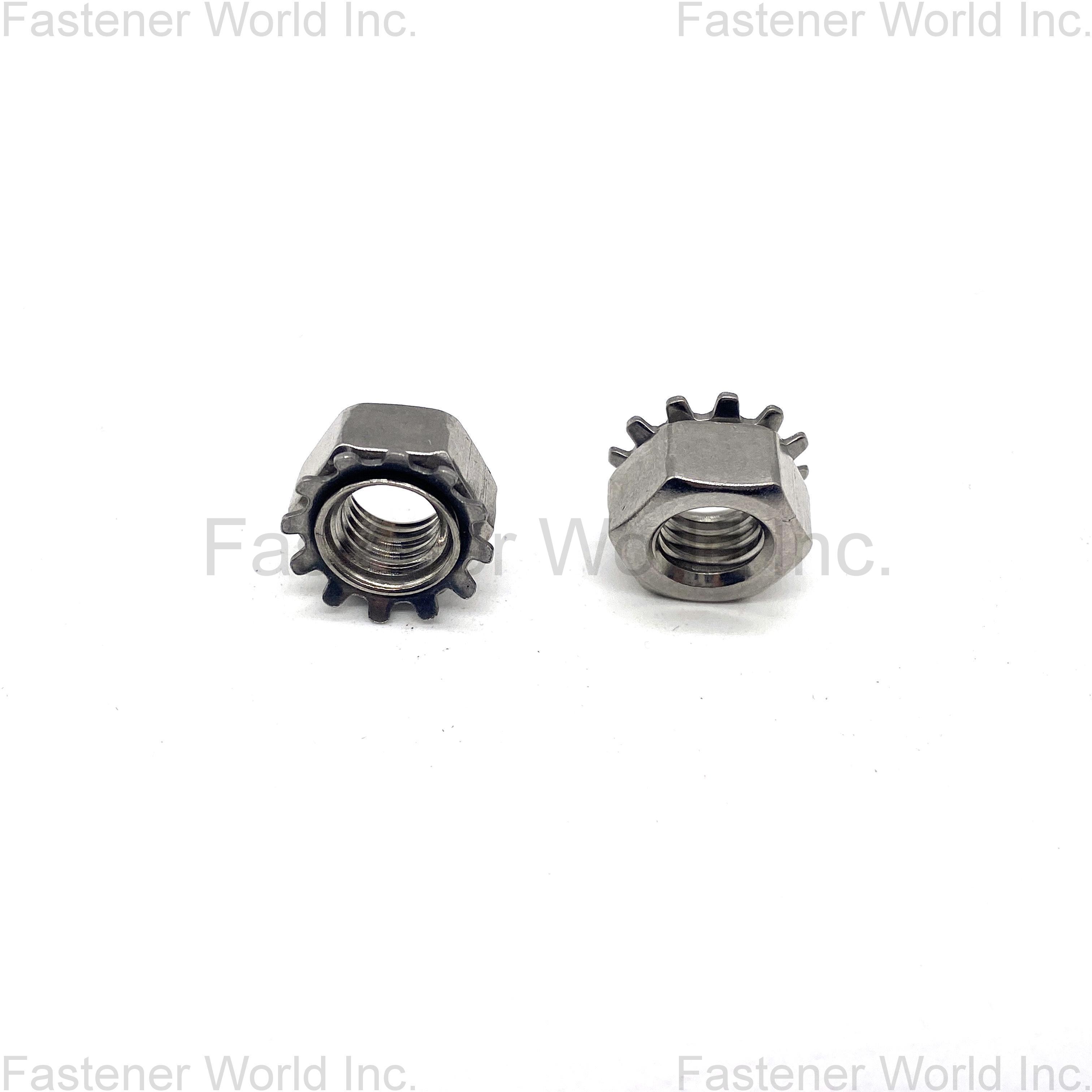 JIAXING HAINA FASTENER CO., LTD. , stainless steel 304 316 K Nuts with Toothed Washer