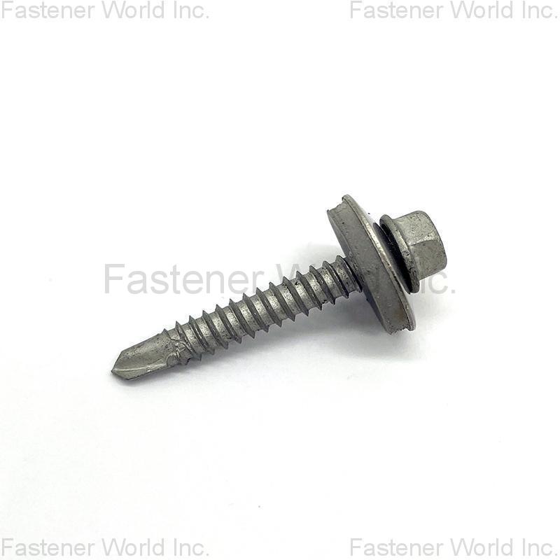 JIAXING HAINA FASTENER CO., LTD. , Stainless Steel Hex Head Bi-Metal Screw
