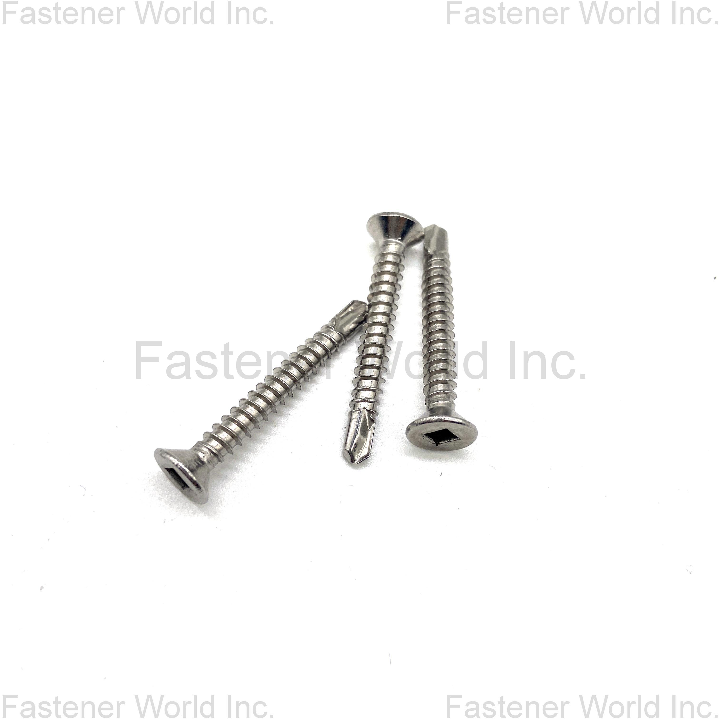 JIAXING HAINA FASTENER CO., LTD. , Countersunk Head SS304 SS316 Self Drilling Screw