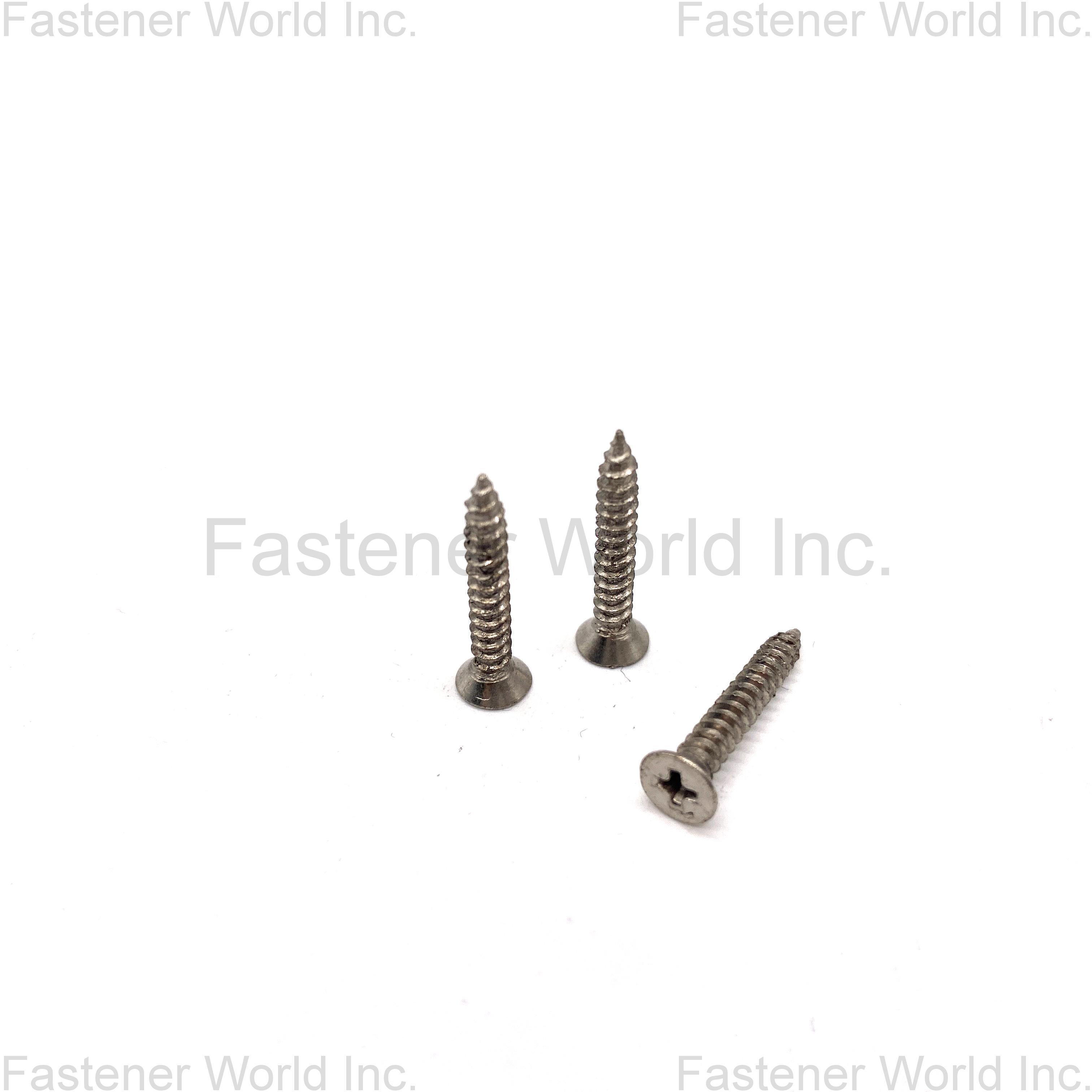 JIAXING HAINA FASTENER CO., LTD. , 316 304 stainless steel self Countersunk head Self tapping screws