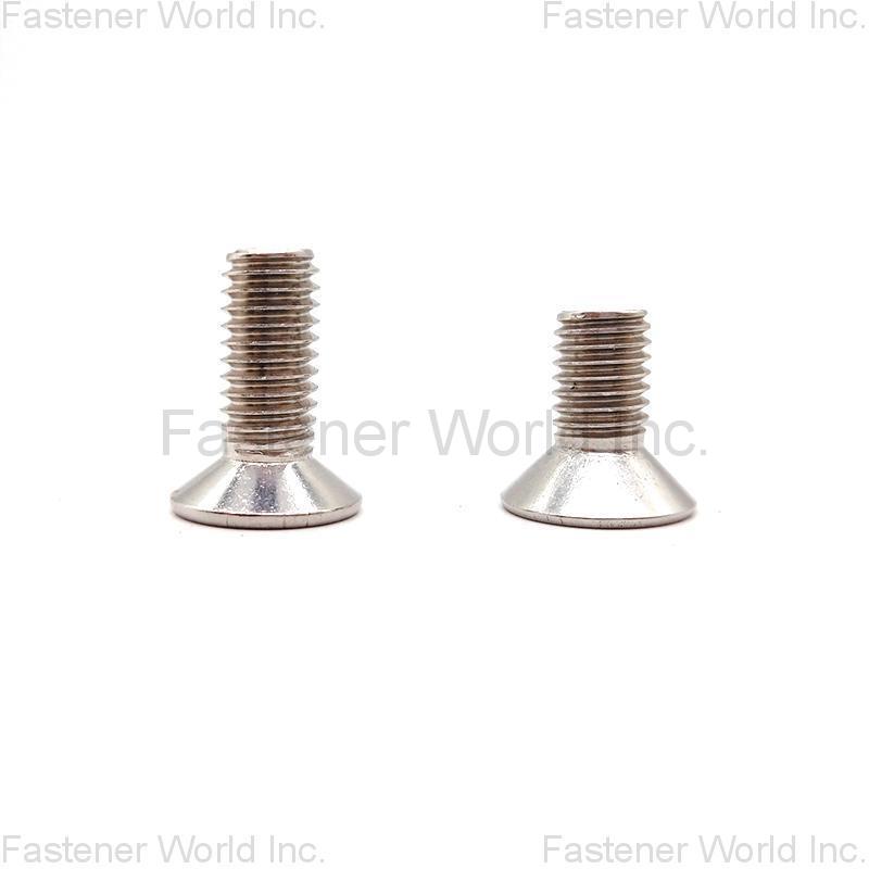 JIAXING HAINA FASTENER CO., LTD. , Countersunk head Stainless steel machine screw