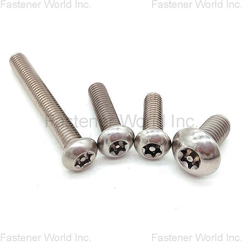 JIAXING HAINA FASTENER CO., LTD. , SS316 SS304 ISO14583 plum coil head machine screws