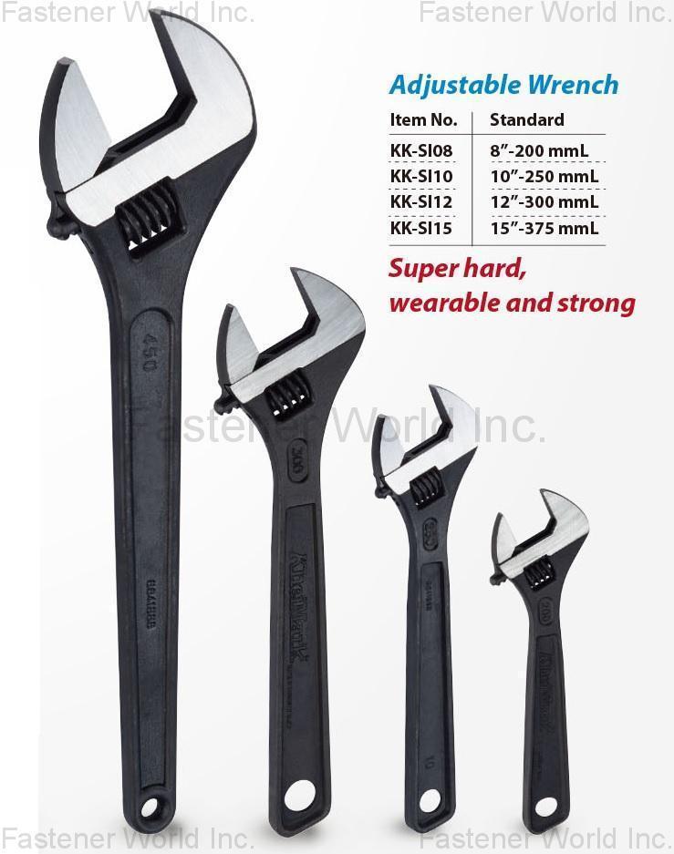 VAJRA POWER INDUSTRIES, INC.  , Heavy Duty Adjustable Wrench