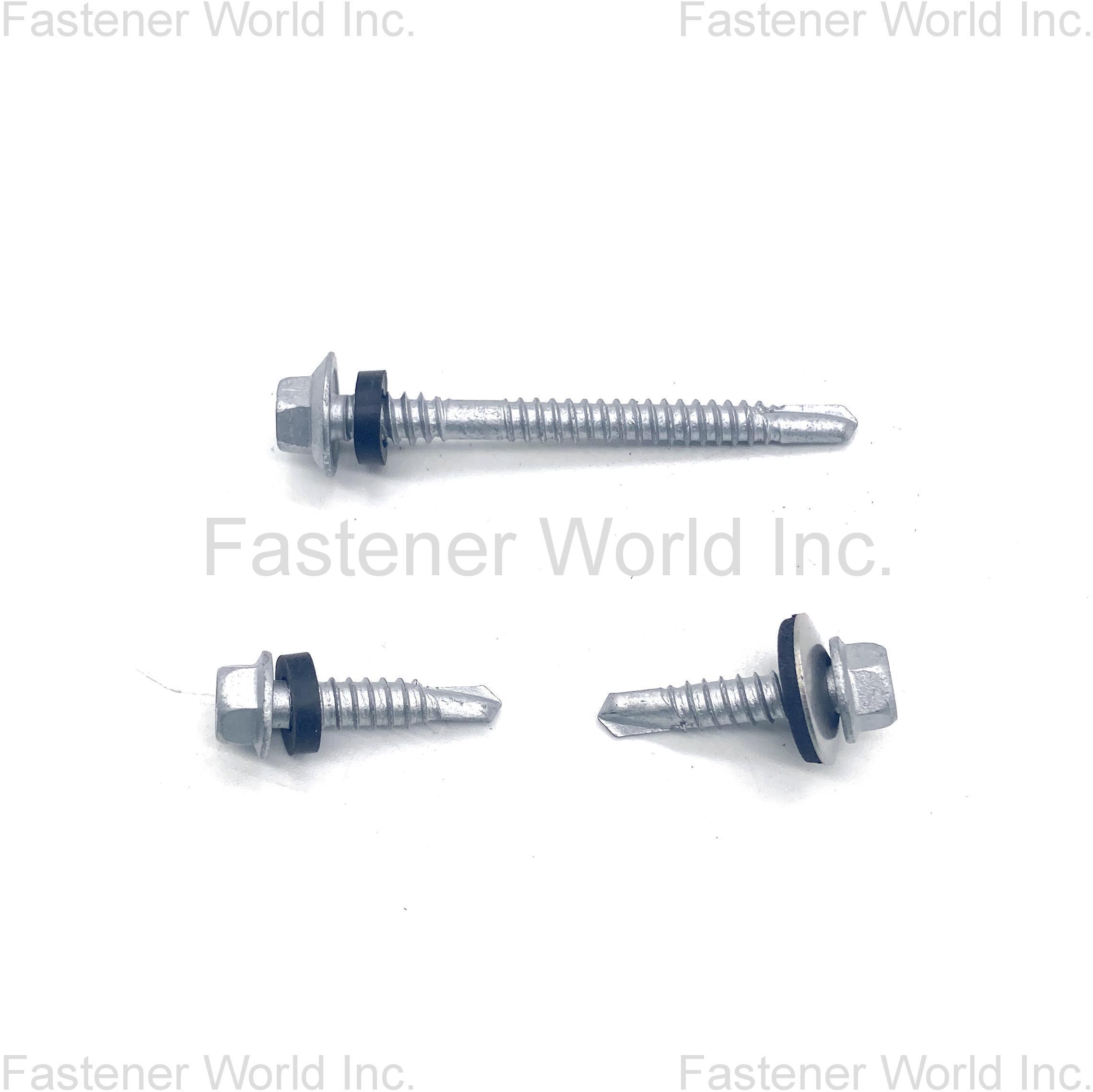 JIAXING HAINA FASTENER CO., LTD. ,  Hex Head stainless steel 304 410 Bi-metal self drilling Screw